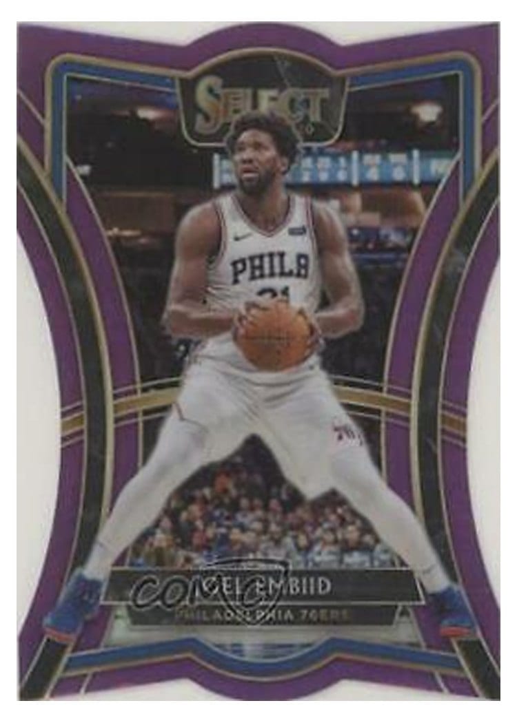 2019-20 Panini Select Base Set Joel Embiid #111 card