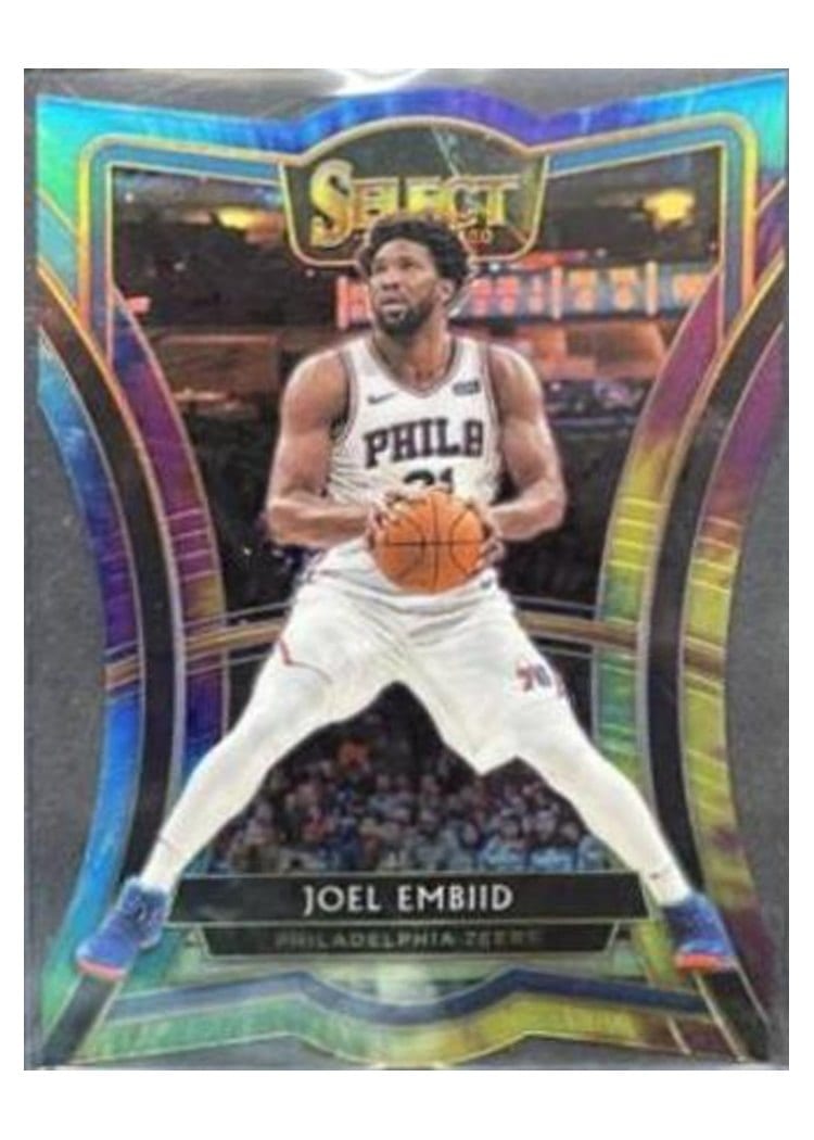 2019-20 Panini Select Base Set Joel Embiid #111 card