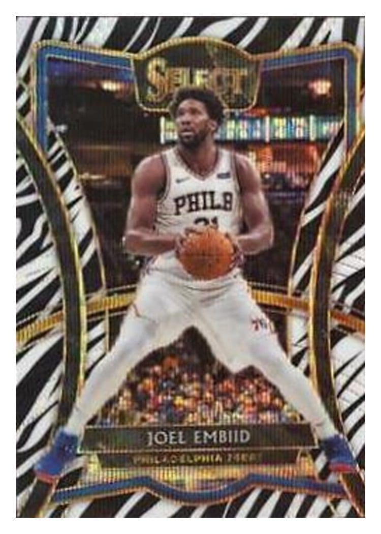 2019-20 Panini Select Base Set Joel Embiid #111 card