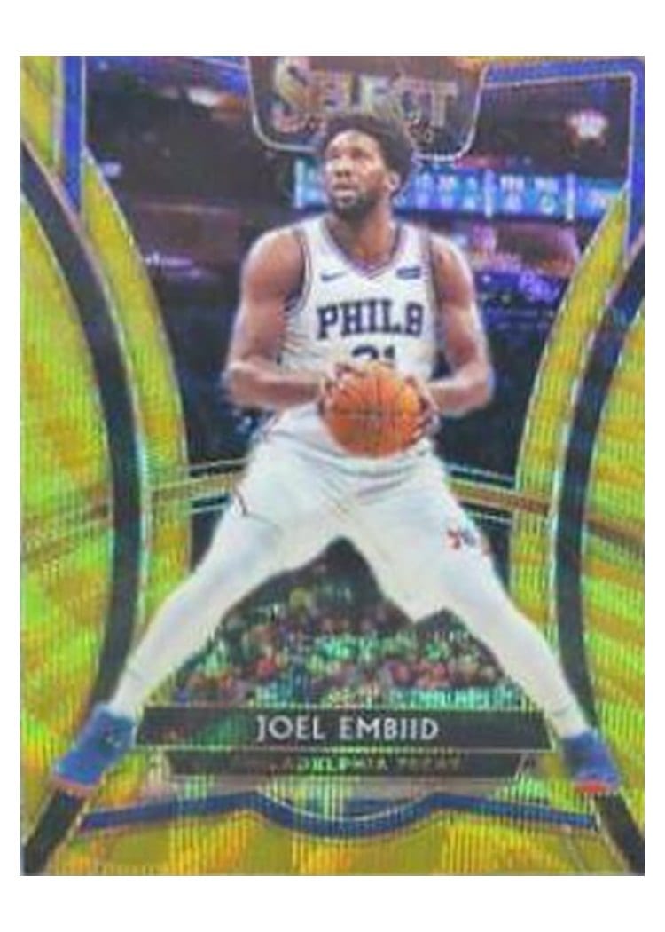 2019-20 Panini Select Base Set Joel Embiid #111 card