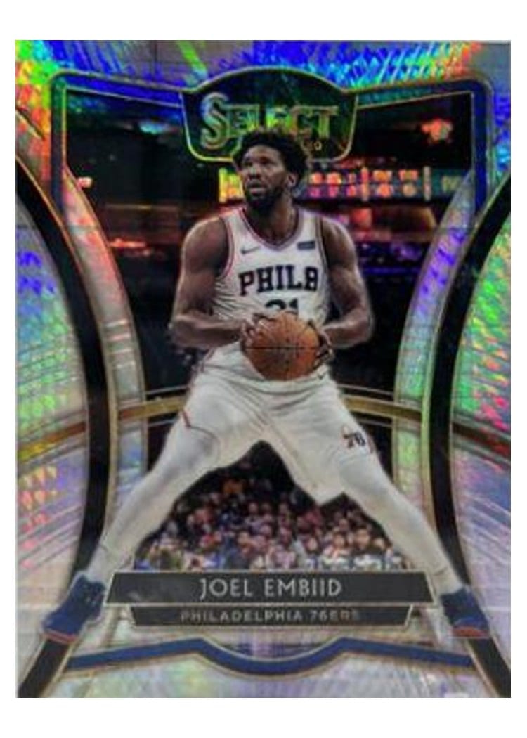 2019-20 Panini Select Base Set Joel Embiid #111 card