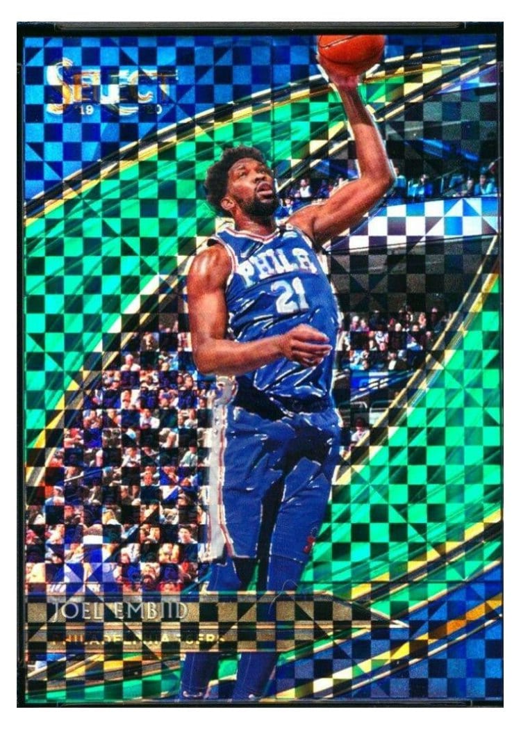 2019-20 Panini Select Base Set Joel Embiid #209 card