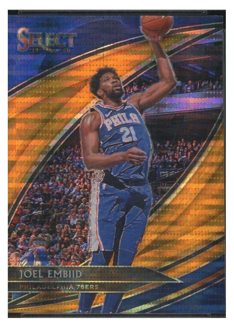 2019-20 Panini Select Base Set Joel Embiid #209 card