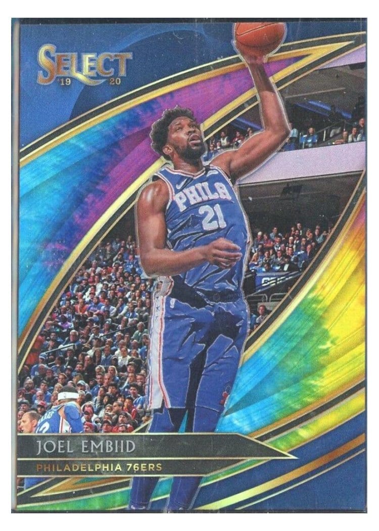 2019-20 Panini Select Base Set Joel Embiid #209 card