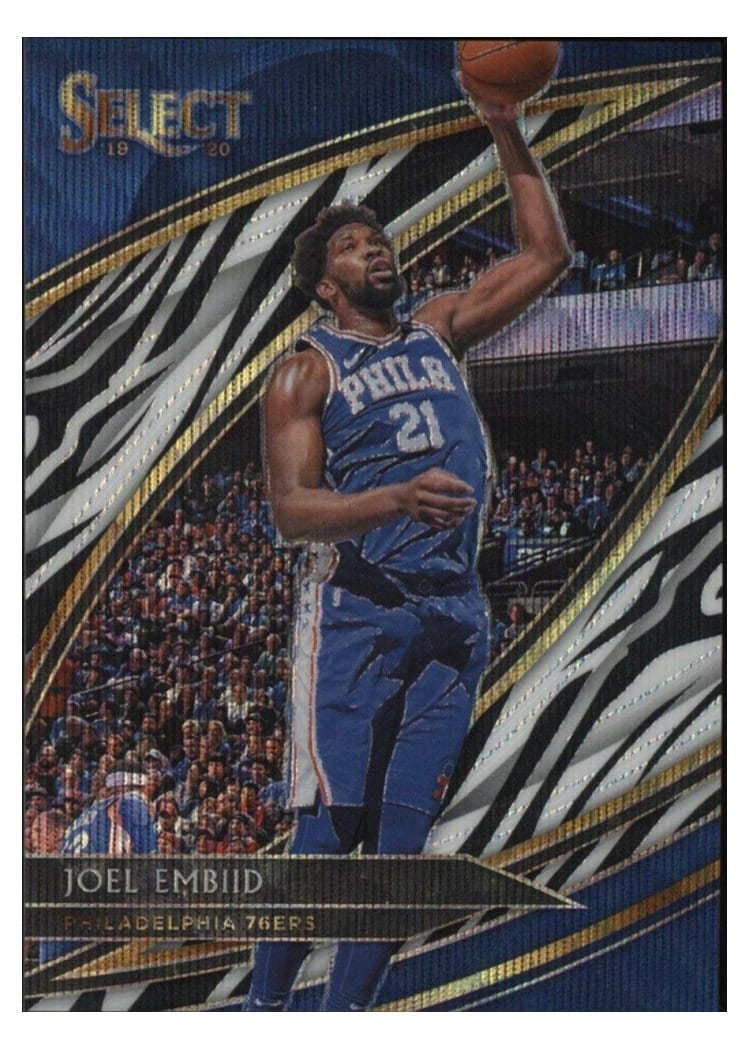 2019-20 Panini Select Base Set Joel Embiid #209 card