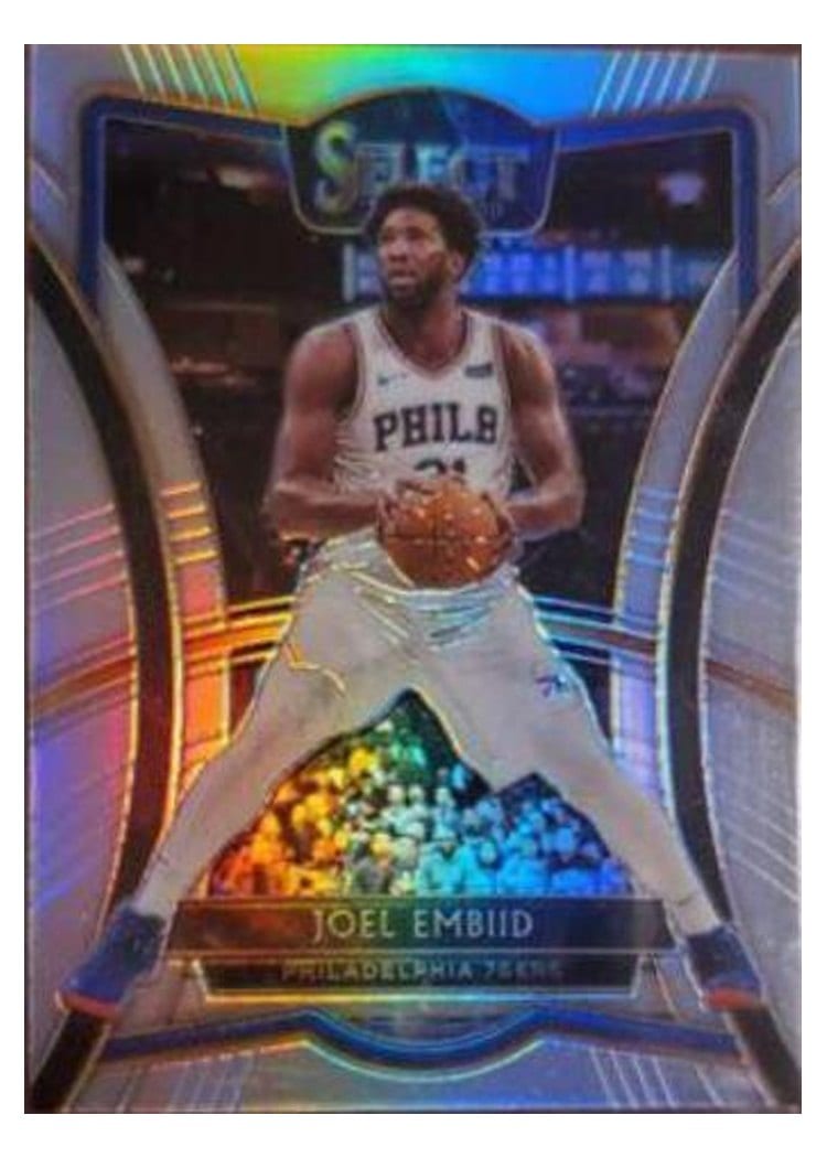 2019-20 Panini Select Base Set Joel Embiid #74 card