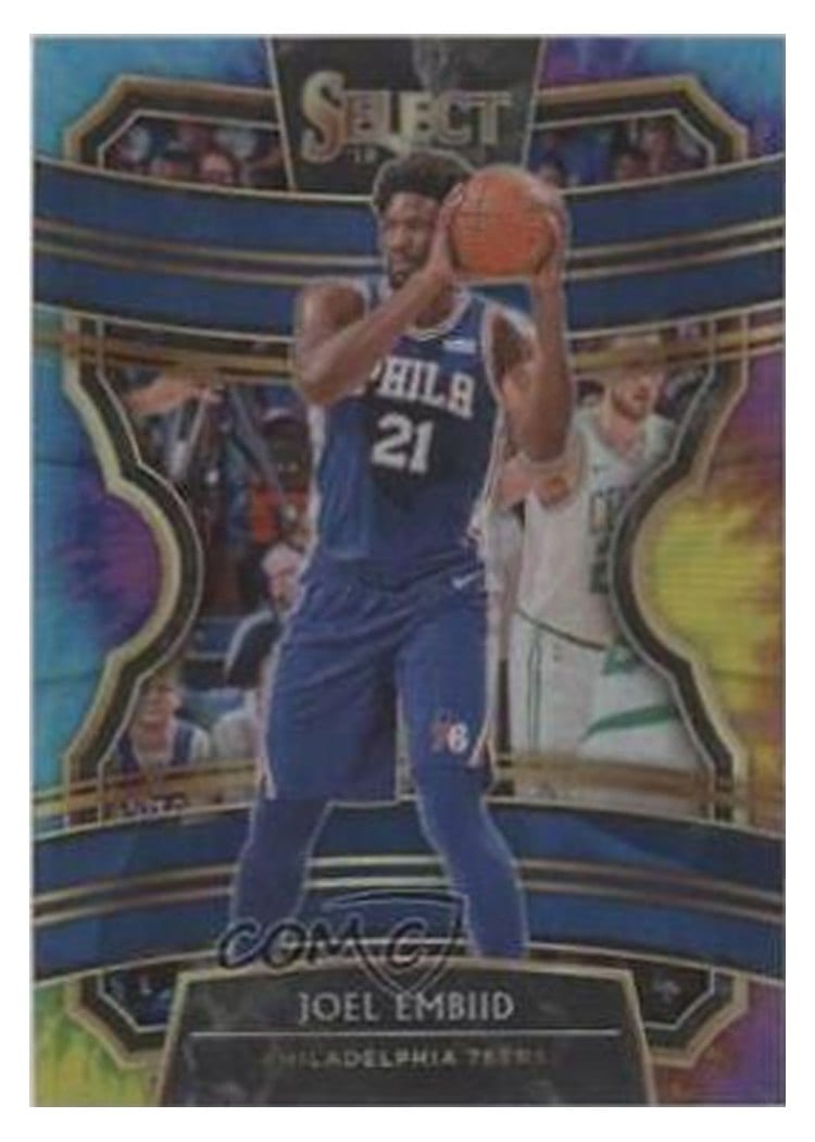 2019-20 Panini Select Base Set Joel Embiid #74 card