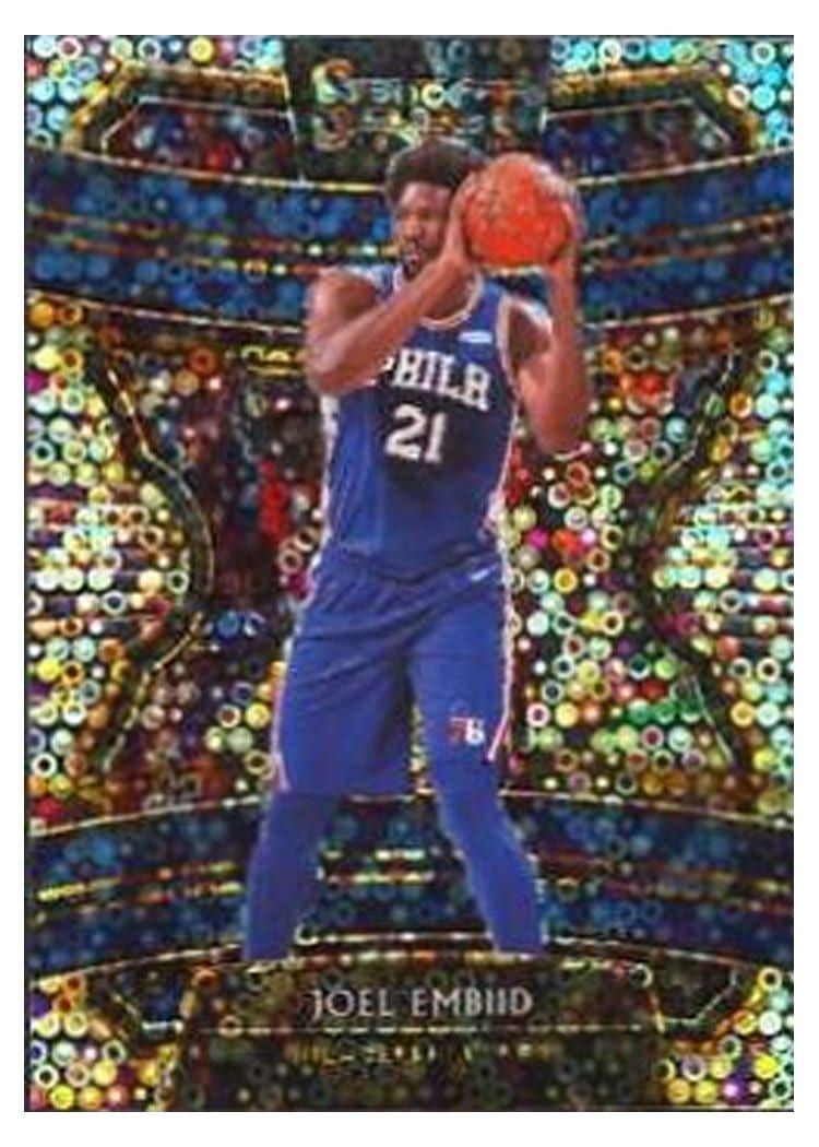 2019-20 Panini Select Base Set Joel Embiid #74 card