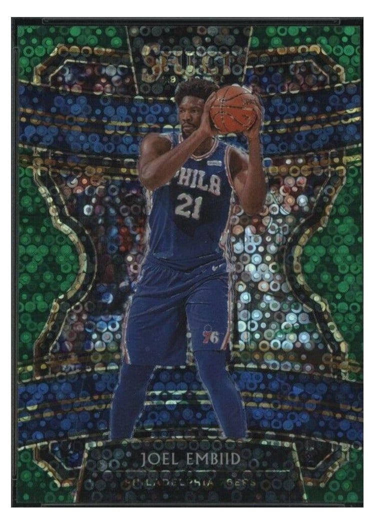 2019-20 Panini Select Base Set Joel Embiid #74 card