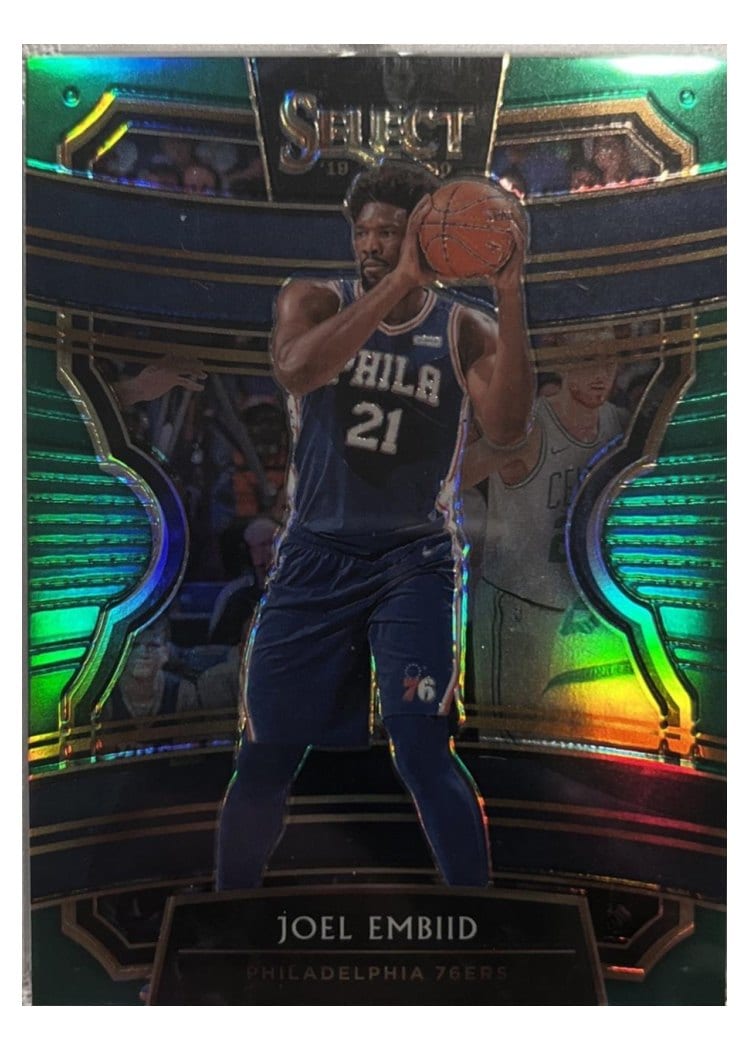 2019-20 Panini Select Base Set Joel Embiid #74 card