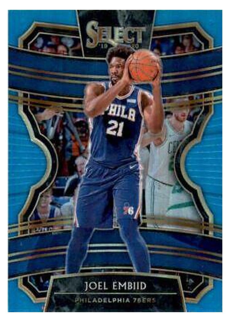2019-20 Panini Select Base Set Joel Embiid #74 card