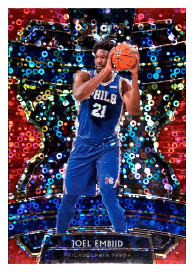 2019-20 Panini Select Base Set Joel Embiid #74 card