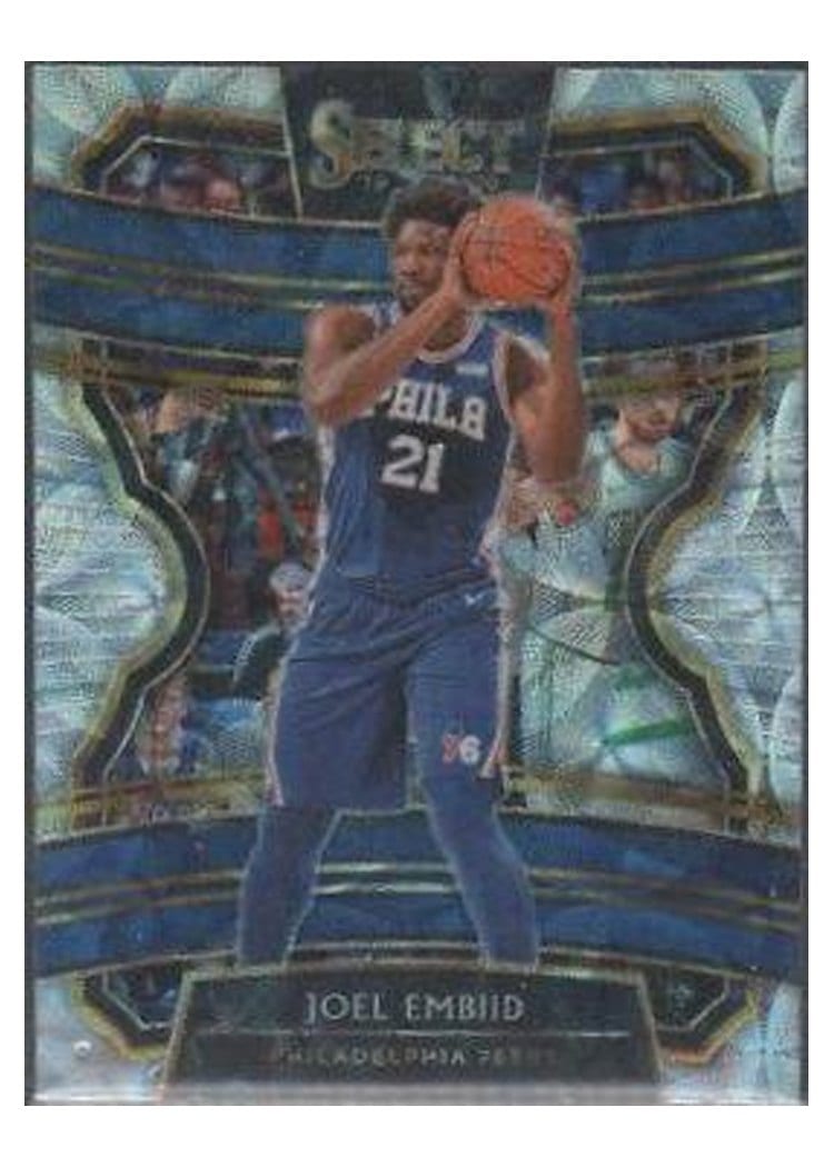 2019-20 Panini Select Base Set Joel Embiid #74 card