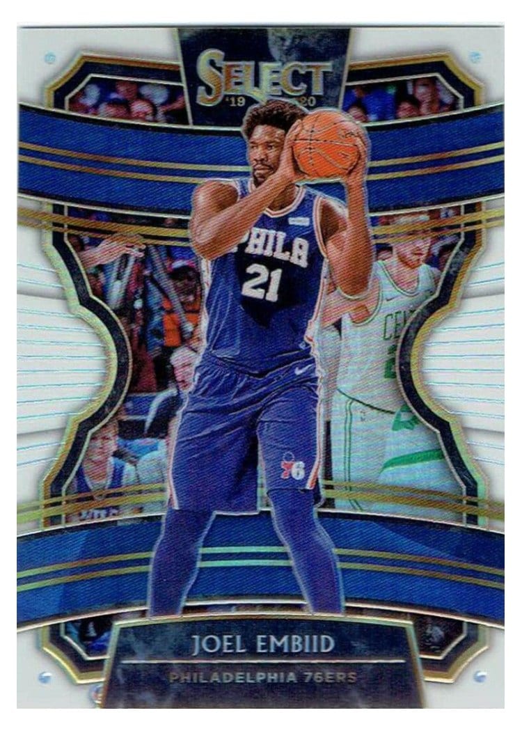 2019-20 Panini Select Base Set Joel Embiid #74 card
