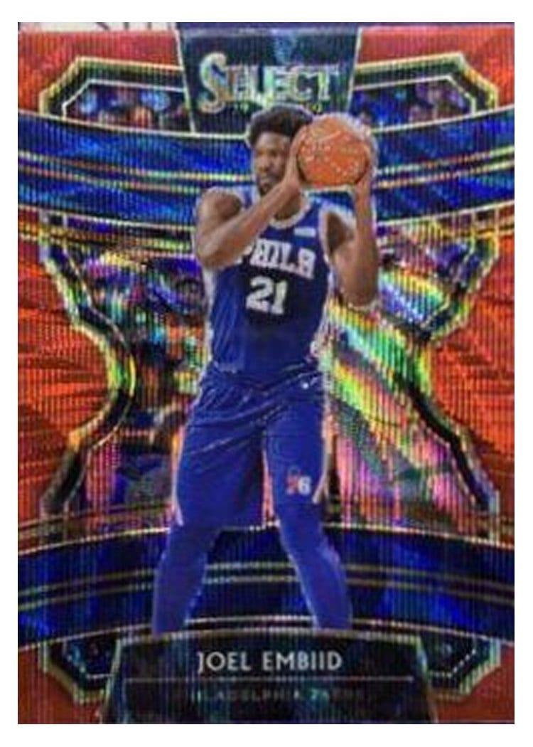 2019-20 Panini Select Base Set Joel Embiid #74 card