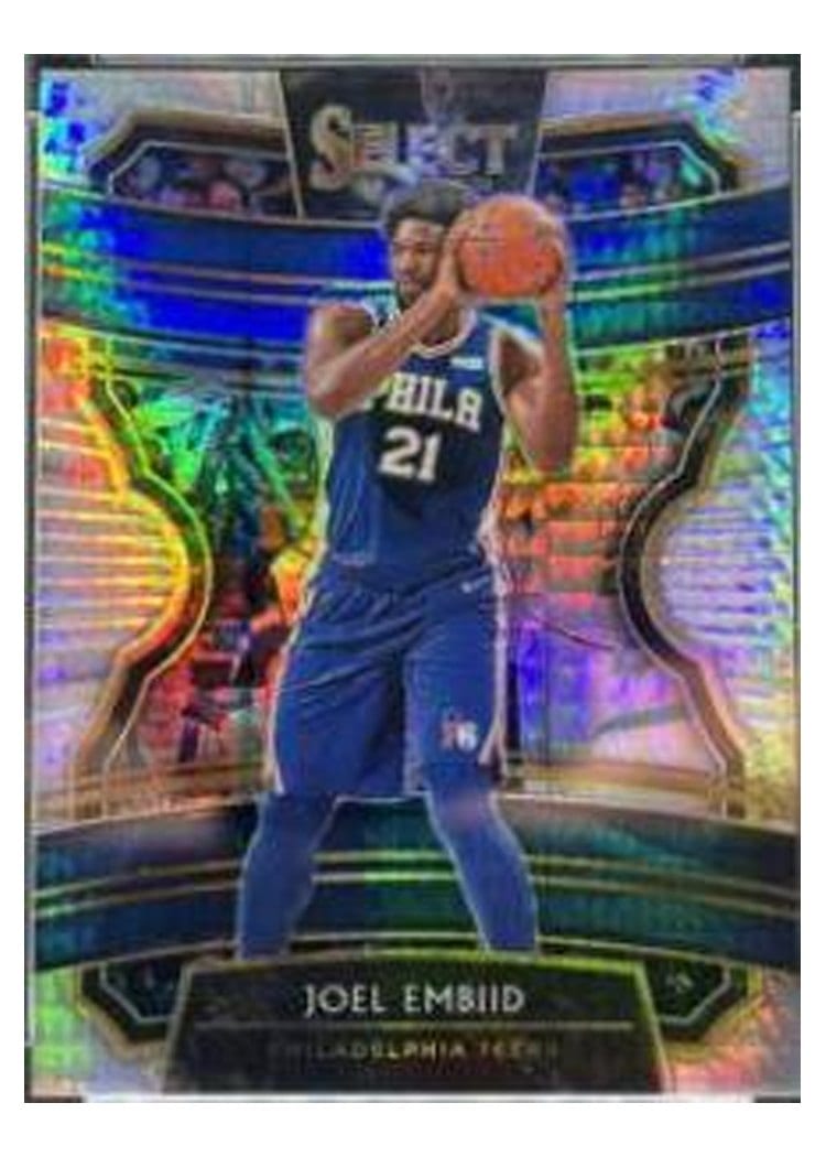2019-20 Panini Select Base Set Joel Embiid #74 card