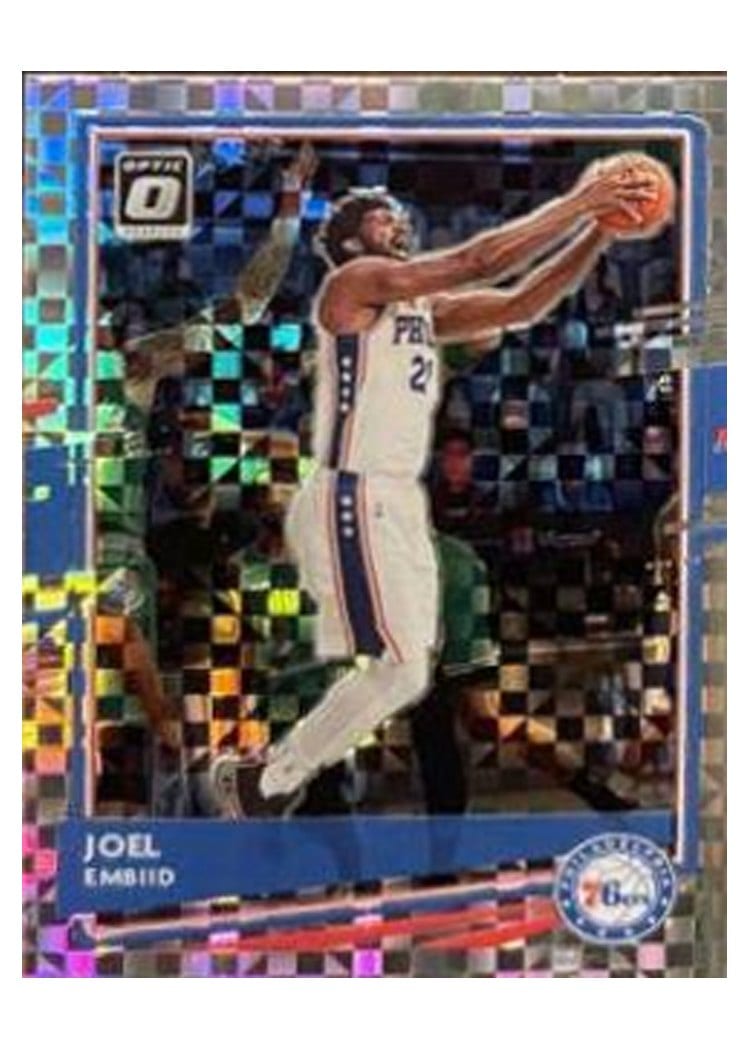 2020-21 Donruss Optic Base Set Joel Embiid #20 card