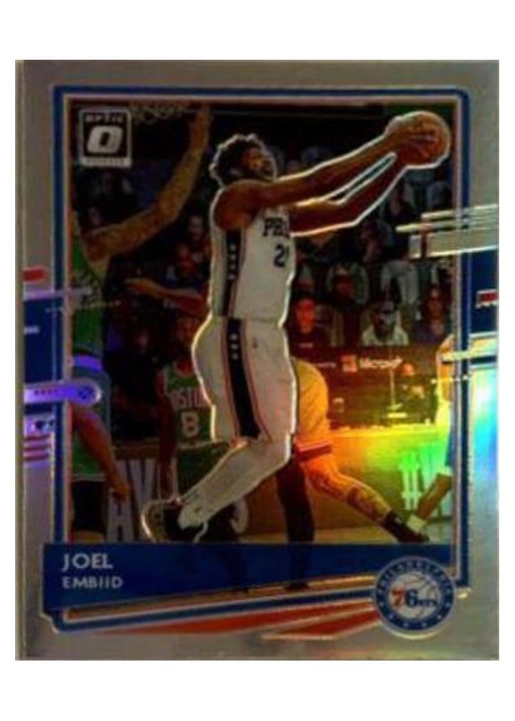 2020-21 Donruss Optic Base Set Joel Embiid #20 card