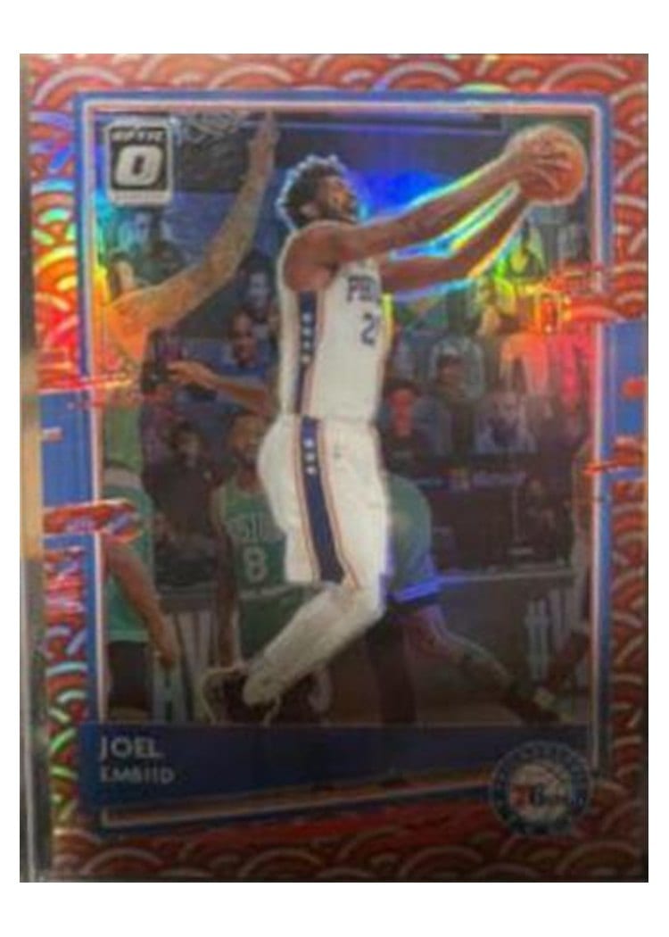 2020-21 Donruss Optic Base Set Joel Embiid Photon #20 card