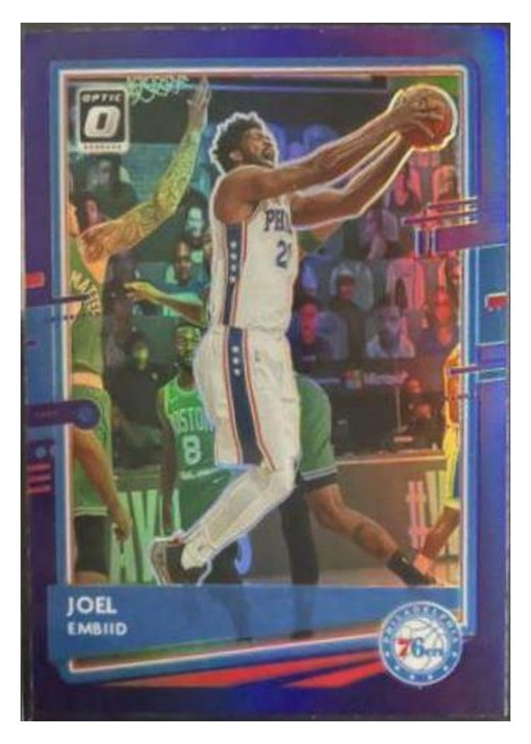 2020-21 Donruss Optic Base Set Joel Embiid #20 card