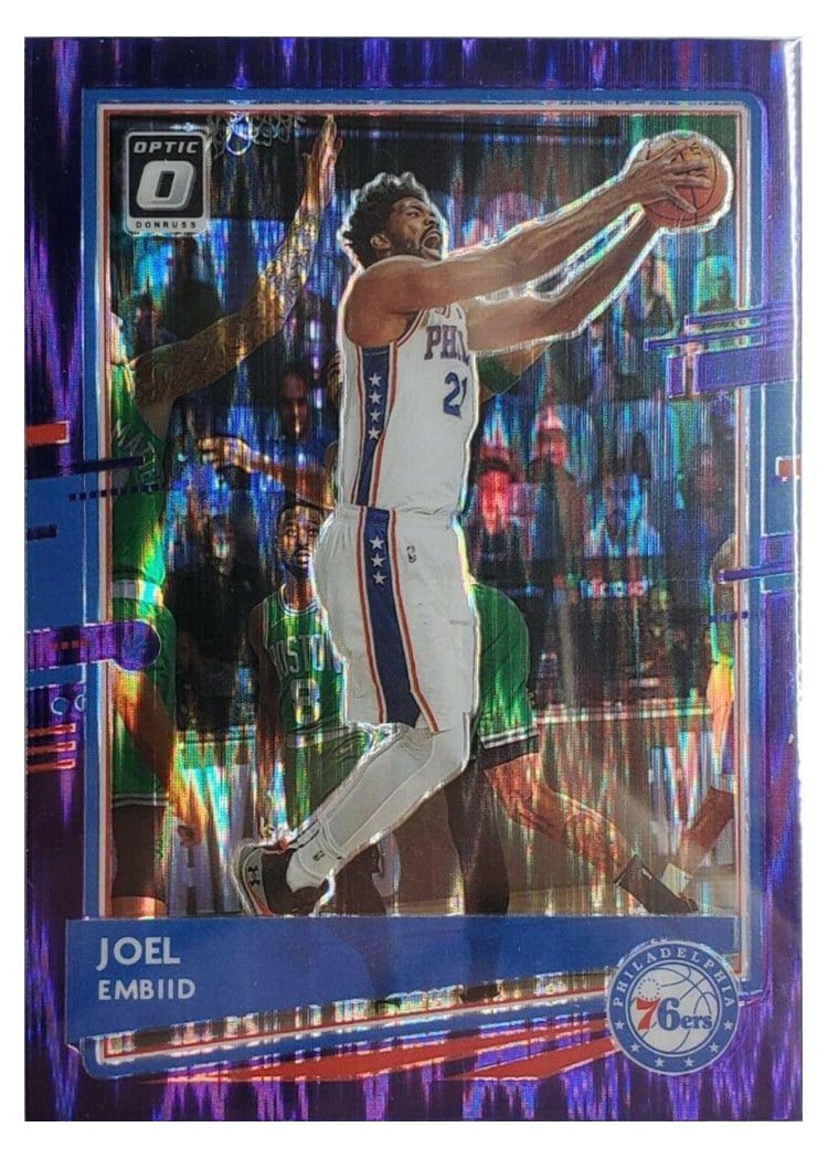 2020-21 Donruss Optic Base Set Joel Embiid #20 card