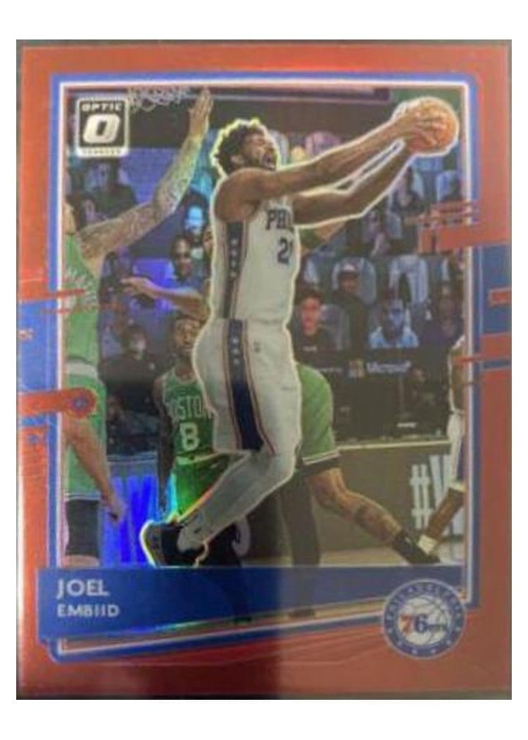 2020-21 Donruss Optic Base Set Joel Embiid #20 card