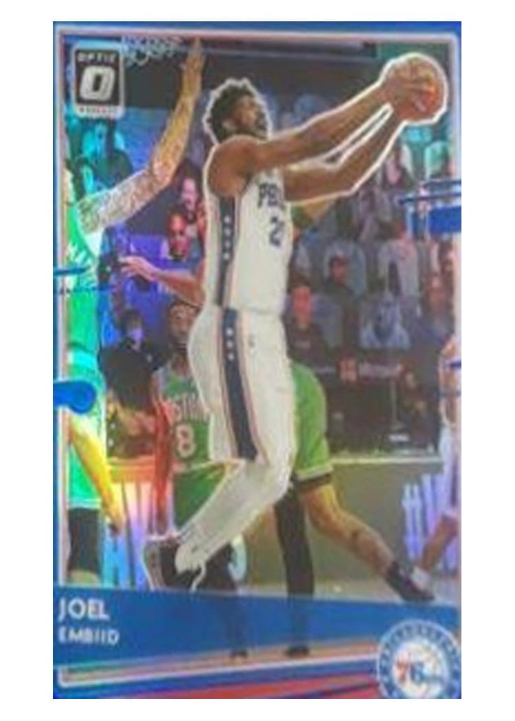 2020-21 Donruss Optic Base Set Joel Embiid #20 card