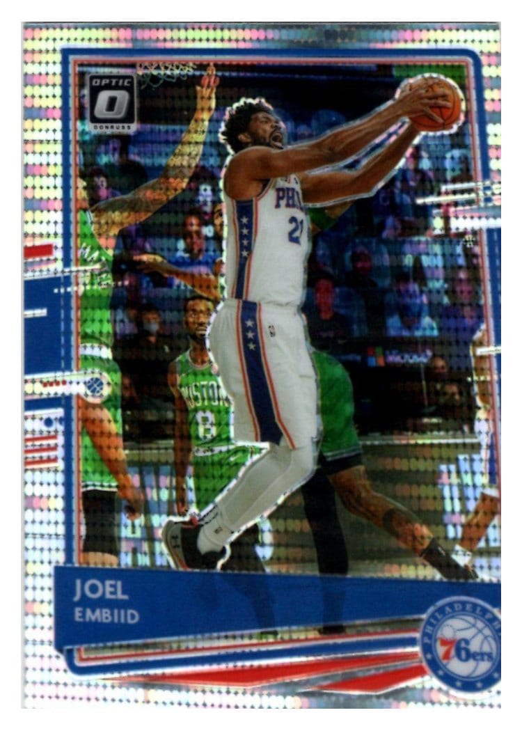 2020-21 Donruss Optic Base Set Joel Embiid #20 card