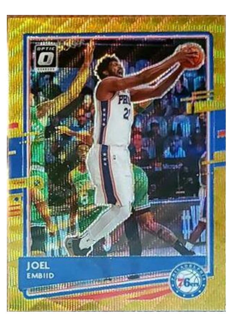 2020-21 Donruss Optic Base Set Joel Embiid #20 card