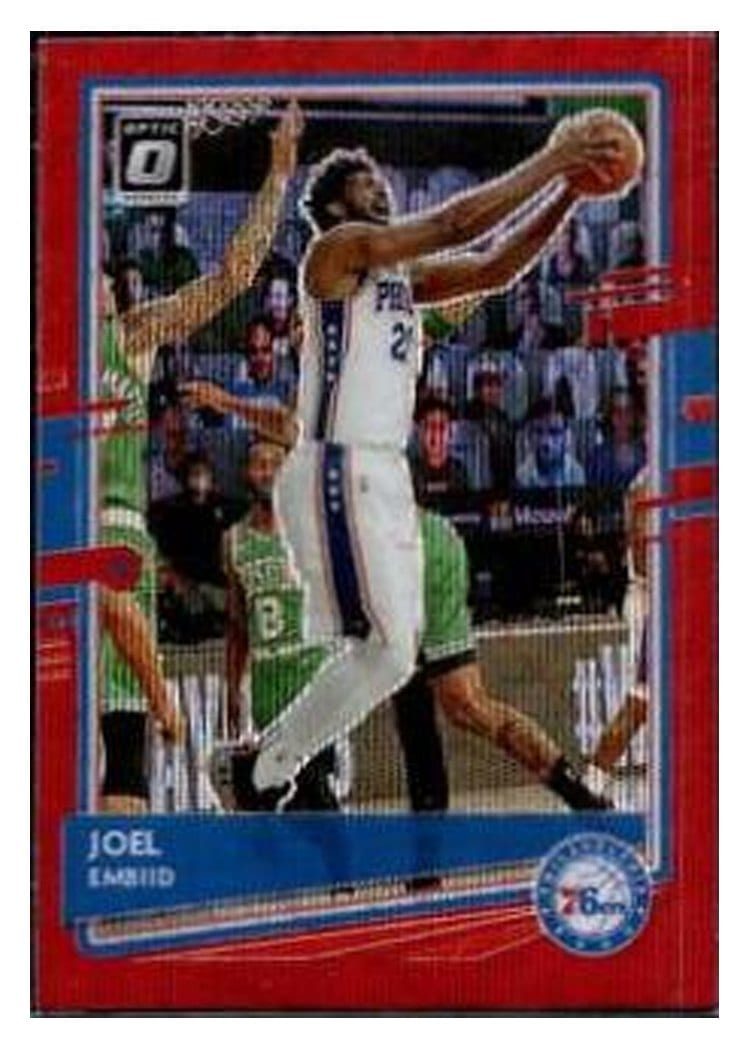 2020-21 Donruss Optic Base Set Joel Embiid #20 card