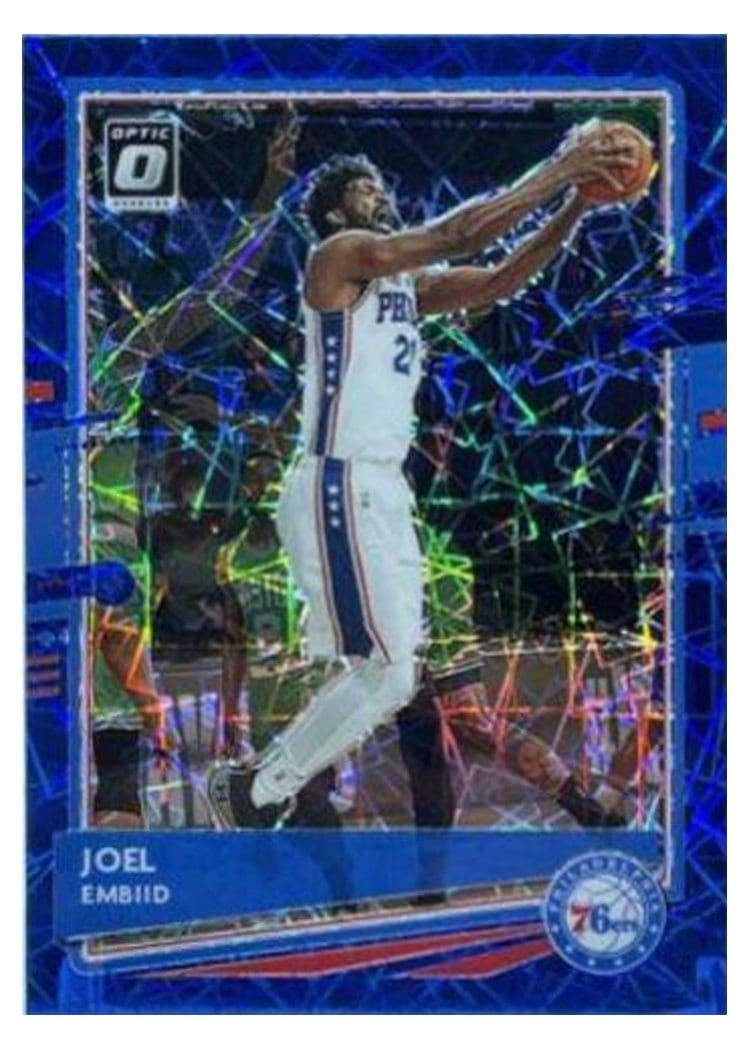 2020-21 Donruss Optic Base Set Joel Embiid #20 card