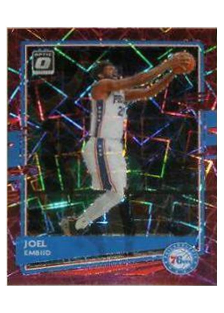 2020-21 Donruss Optic Base Set Joel Embiid #20 card