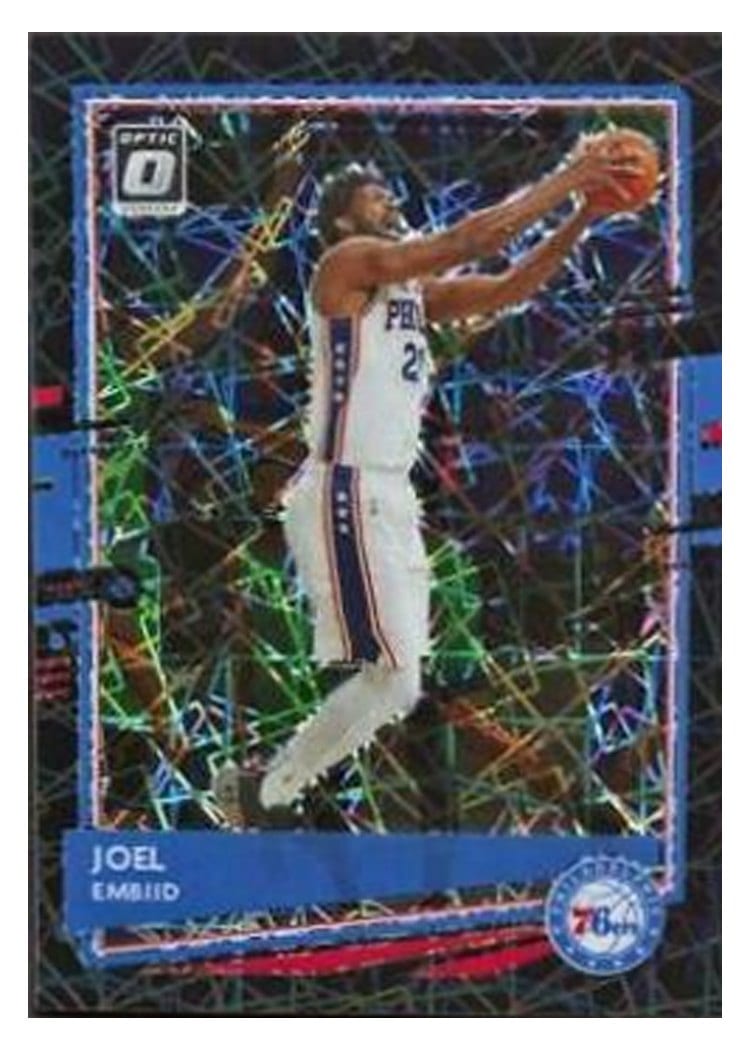 2020-21 Donruss Optic Base Set Joel Embiid #20 card
