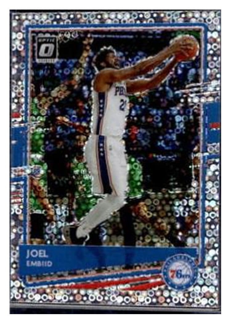 2020-21 Donruss Optic Base Set Joel Embiid #20 card