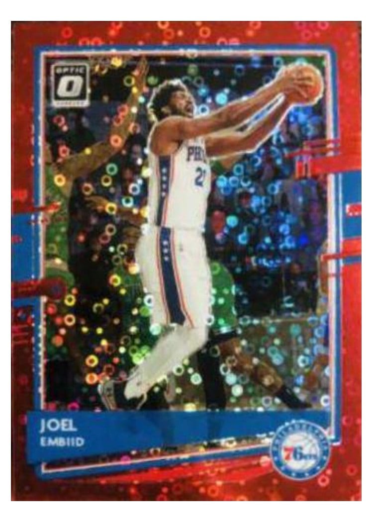 2020-21 Donruss Optic Base Set Joel Embiid #20 card