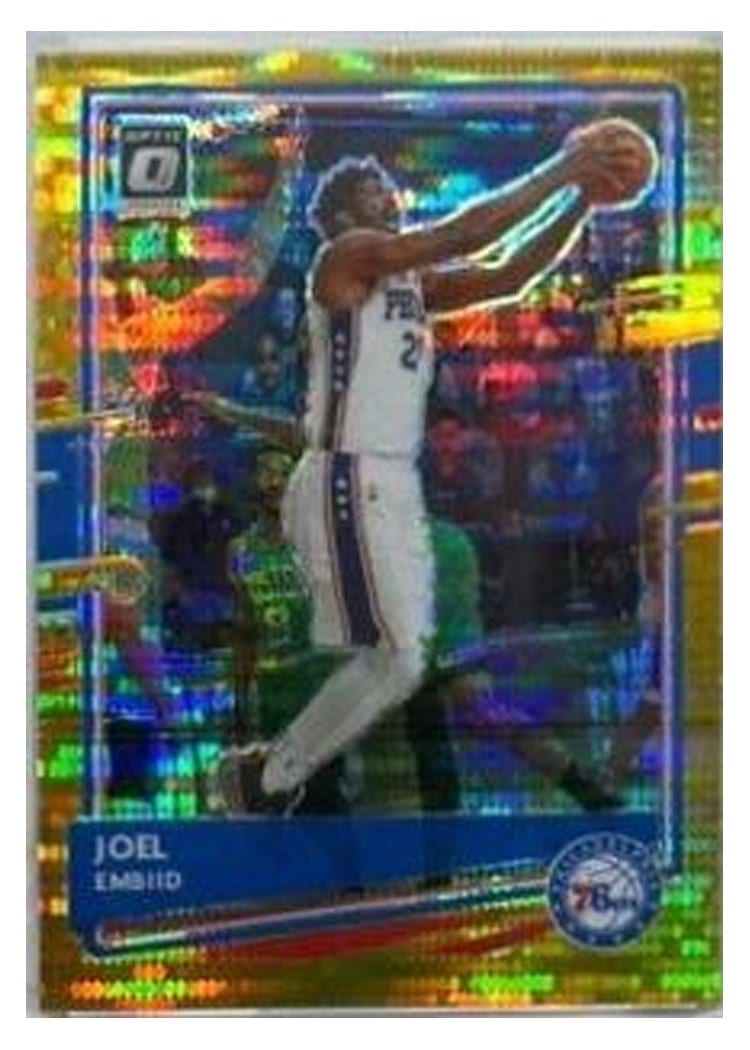 2020-21 Donruss Optic Base Set Joel Embiid #20 card