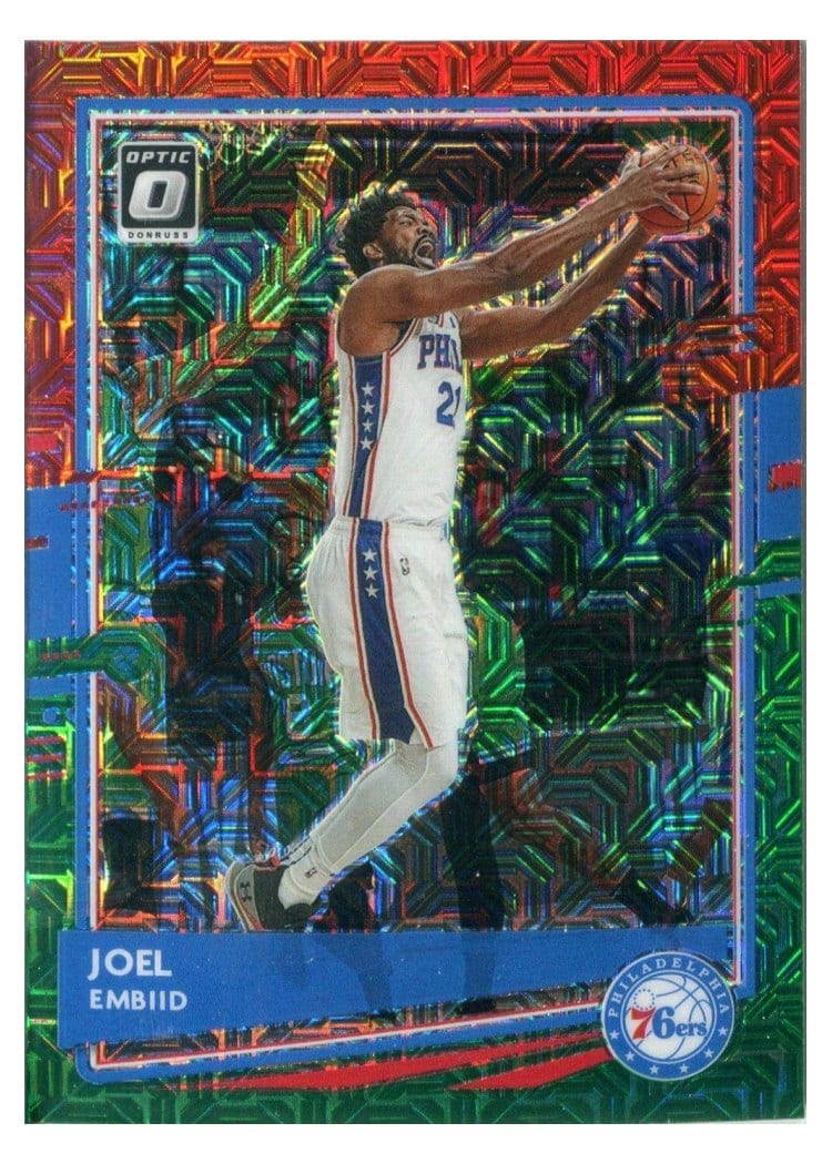 2020-21 Donruss Optic Base Set Joel Embiid #20 card