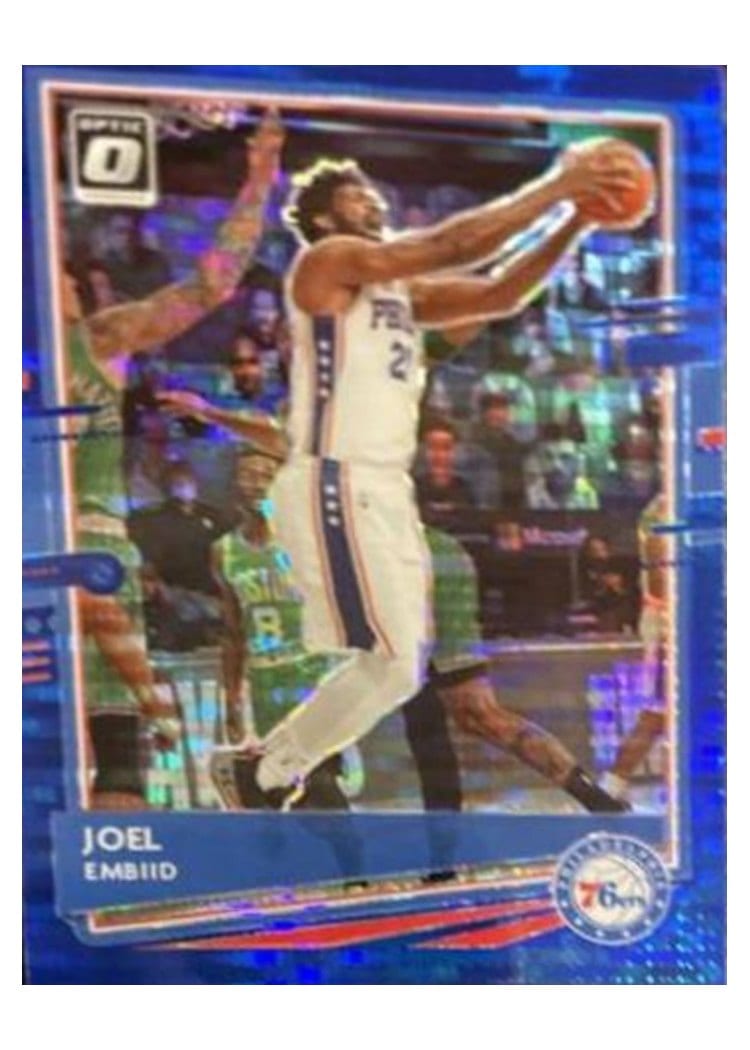 2020-21 Donruss Optic Base Set Joel Embiid #20 card