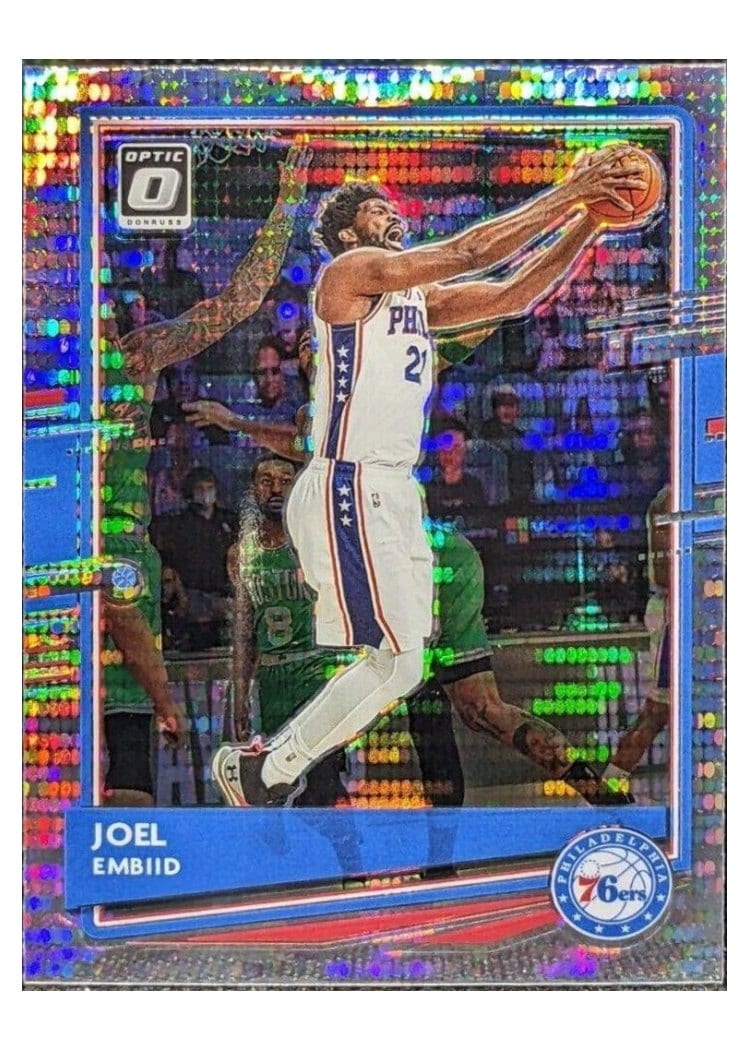 2020-21 Donruss Optic Base Set Joel Embiid #20 card