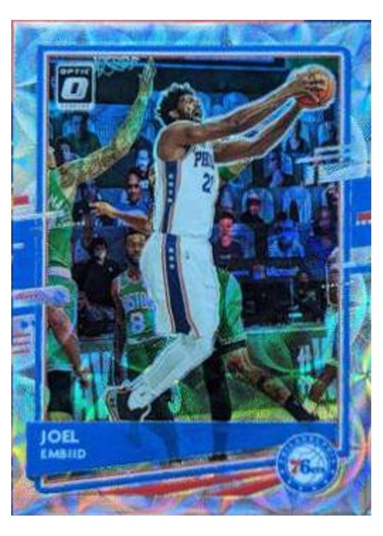 2020-21 Donruss Optic Base Set Joel Embiid #20 card