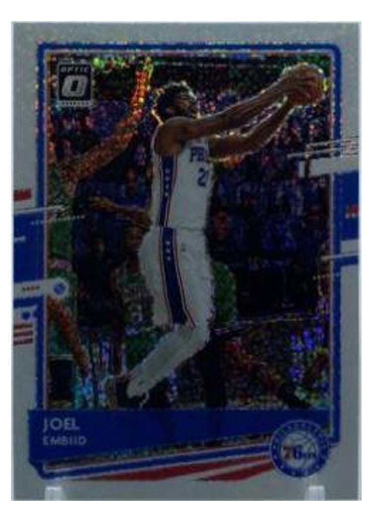 2020-21 Donruss Optic Base Set Joel Embiid #20 card
