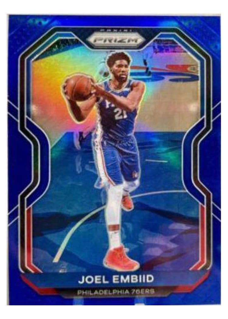 2020-21 Panini Prizm Base Set Joel Embiid #141 card