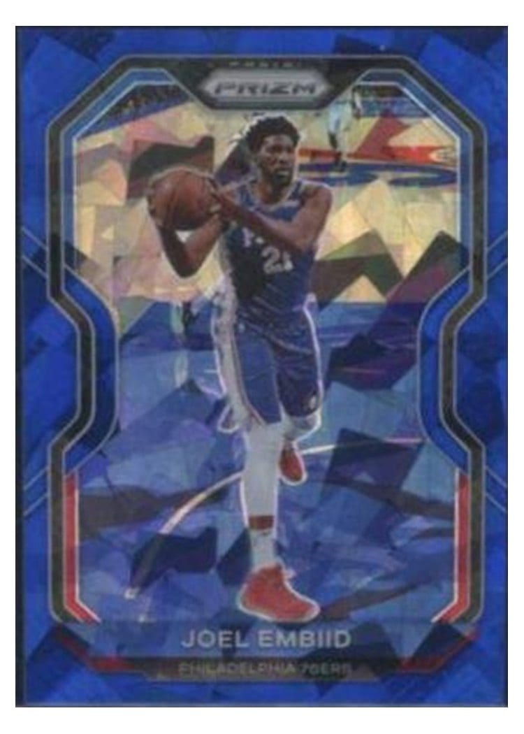 2020-21 Panini Prizm Base Set Joel Embiid #141 card