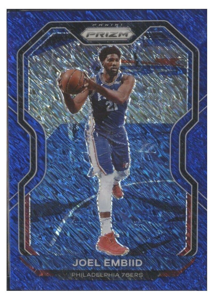 2020-21 Panini Prizm Base Set Joel Embiid #141 card