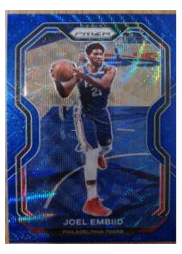 2020-21 Panini Prizm Base Set Joel Embiid #141 card