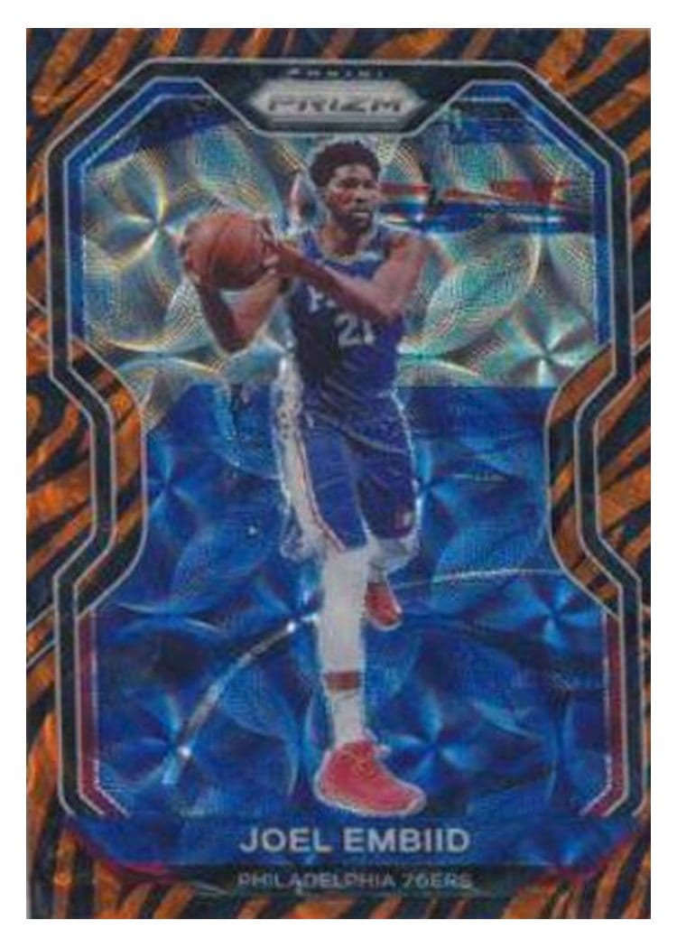 2020-21 Panini Prizm Base Set Joel Embiid #141 card