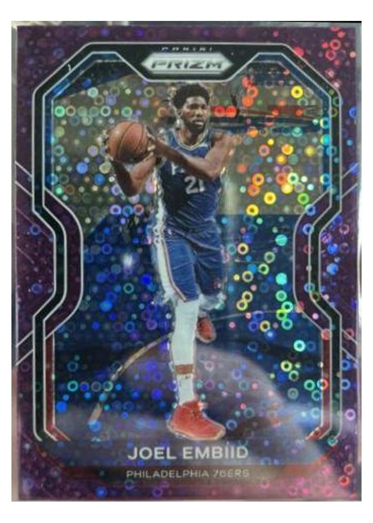 2020-21 Panini Prizm Base Set Joel Embiid #141 card