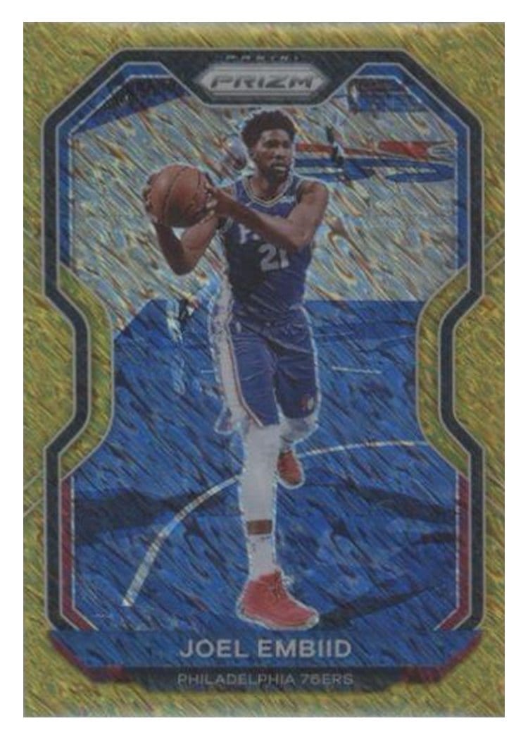 2020-21 Panini Prizm Base Set Joel Embiid #141 card