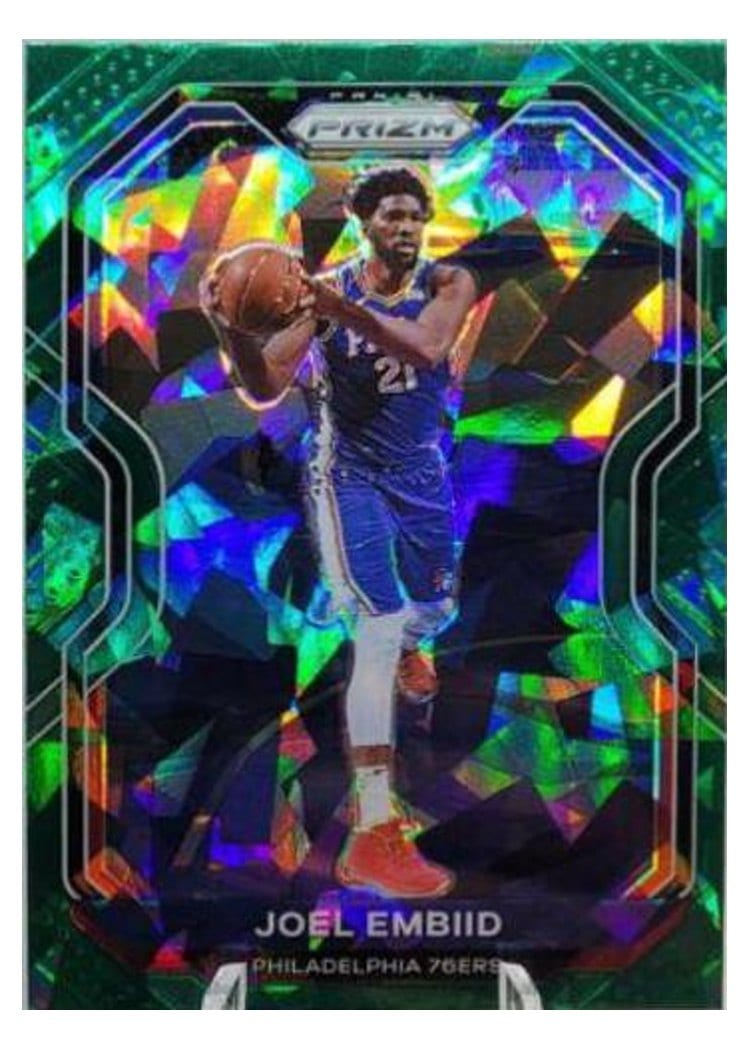 2020-21 Panini Prizm Base Set Joel Embiid #141 card