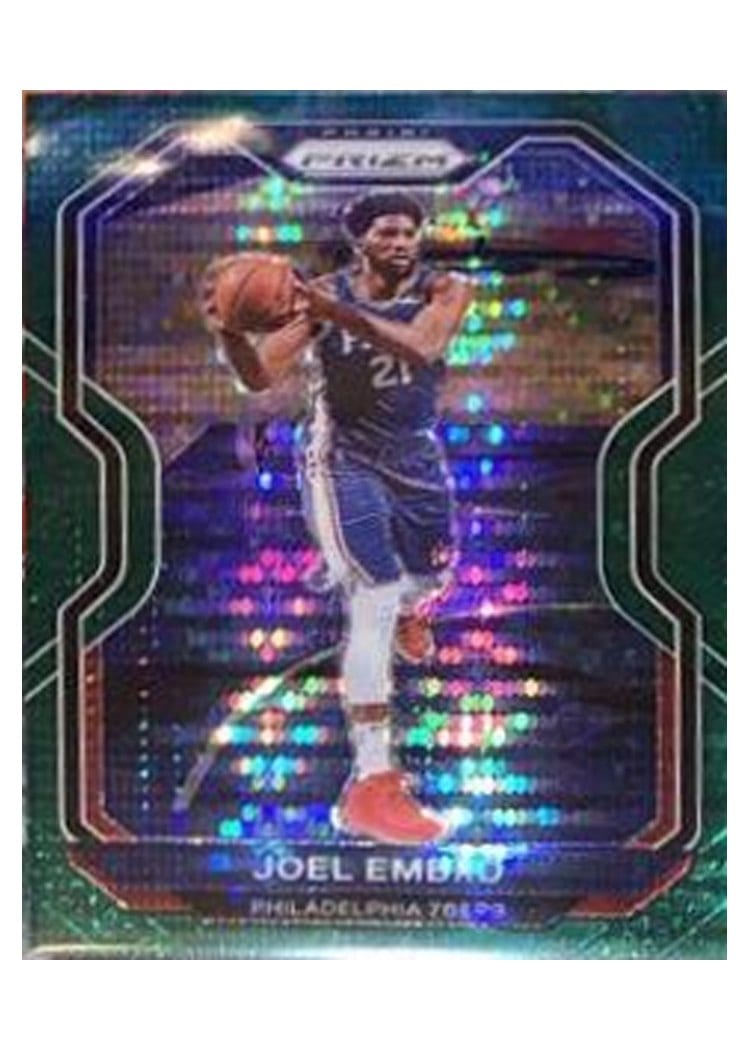 2020-21 Panini Prizm Base Set Joel Embiid #141 card